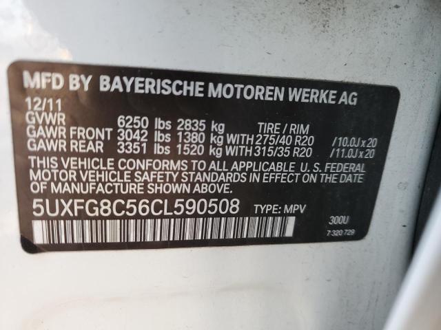 2012 BMW X6 XDRIVE50I for Sale