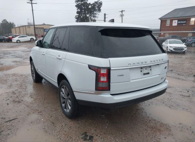 2017 LAND ROVER RANGE ROVER for Sale