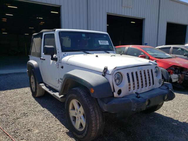 Auction Ended: Salvage Car Jeep Wrangler 2016 White is Sold in ...