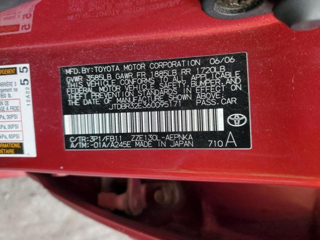 2006 TOYOTA COROLLA CE for Sale