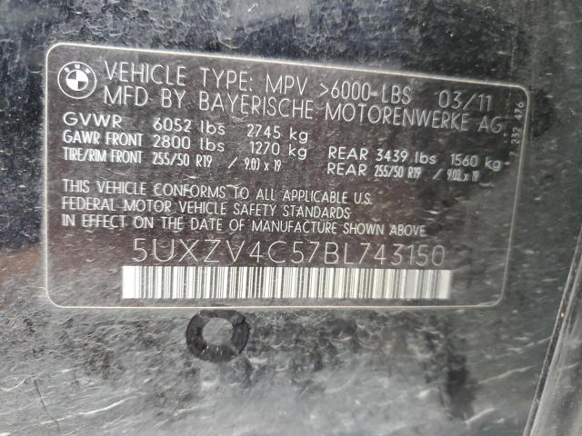 2011 BMW X5 XDRIVE35I for Sale