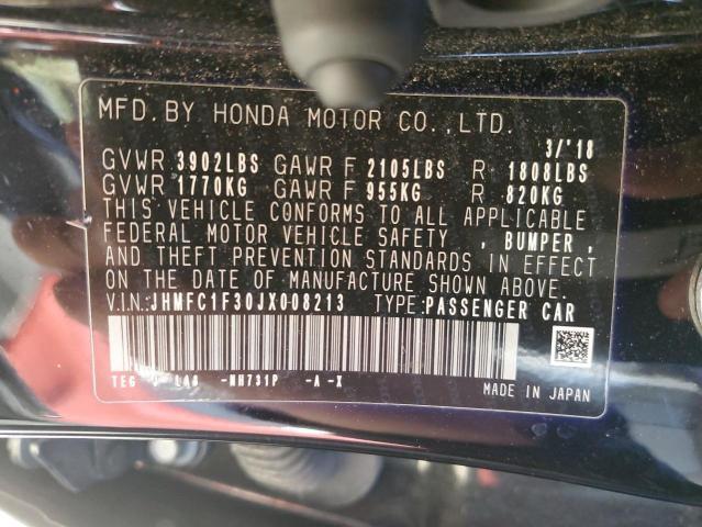 2018 HONDA CIVIC EX for Sale