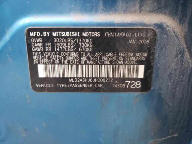 2018 MITSUBISHI MIRAGE for Sale
