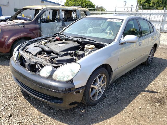 salvage car lexus gs 400 2000 silver for sale in san diego ca online auction jt8bh68x3y0025846 ridesafely