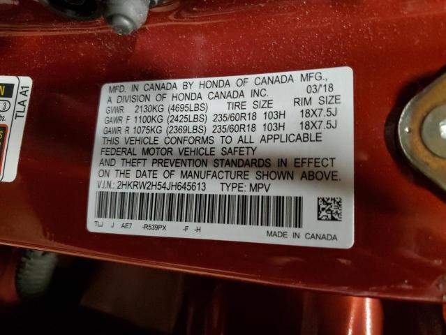 2018 HONDA CR-V EX for Sale