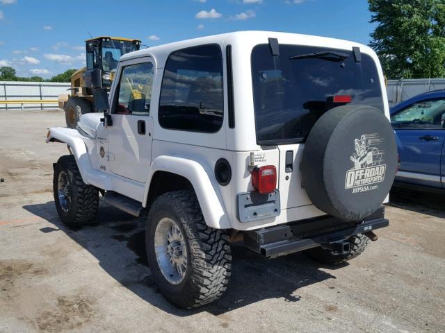 Salvage 2000 Jeep Wrangler For Sale In WICHITA KS 1J4FA59S8YP******