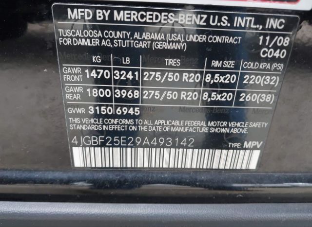 2009 MERCEDES-BENZ GL 320 BLUETEC for Sale