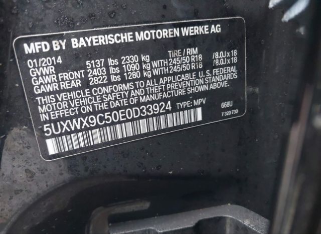 2014 BMW X3 for Sale