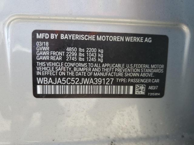 2018 BMW 530 I for Sale