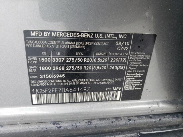 2011 MERCEDES-BENZ GL 350 BLUETEC for Sale