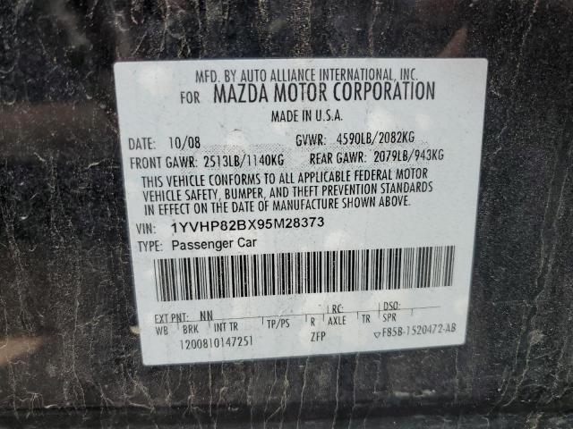 2009 MAZDA 6 S for Sale