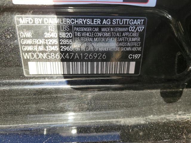 2007 MERCEDES-BENZ S 550 4MATIC for Sale