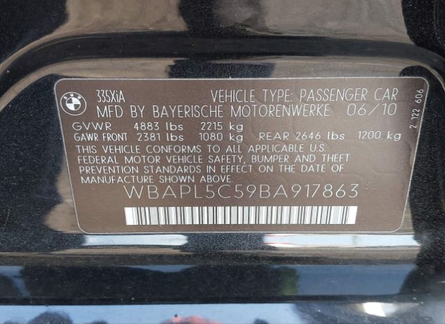 2011 BMW 335I for Sale
