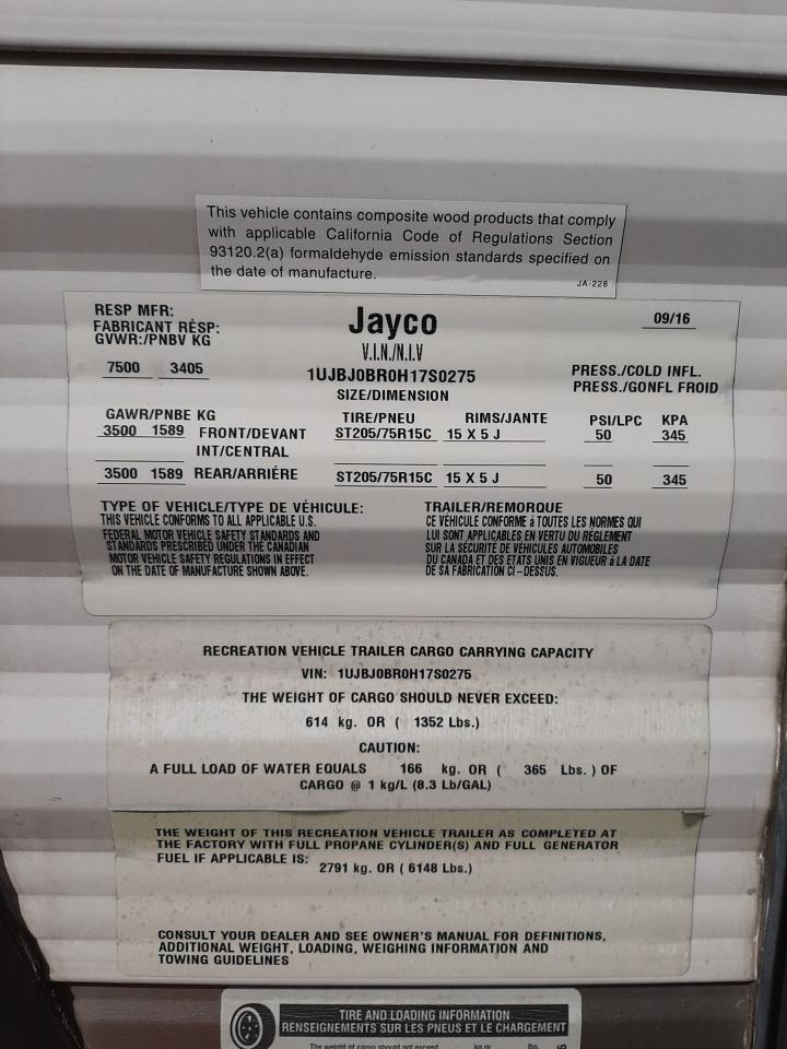 2017 JAYCO JAY FLIGHT 29QBH / G2 29RLS / FLIGHT G2 31RKS for Sale