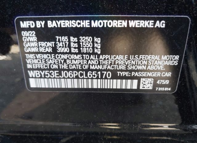 2023 BMW I7 for Sale
