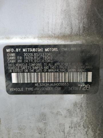 2018 MITSUBISHI MIRAGE ES for Sale