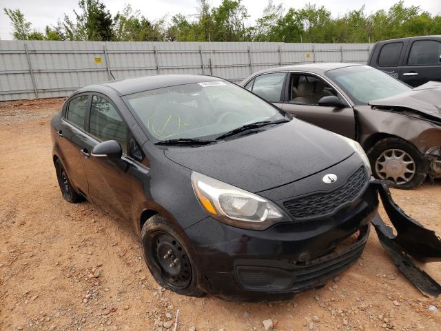 Auction Ended Salvage Car Kia Rio 14 Black Is Sold In Oklahoma City Ok Vin Knadm4a38e6