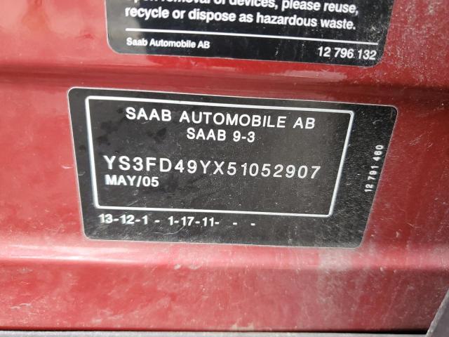 2005 SAAB 9-3 ARC for Sale