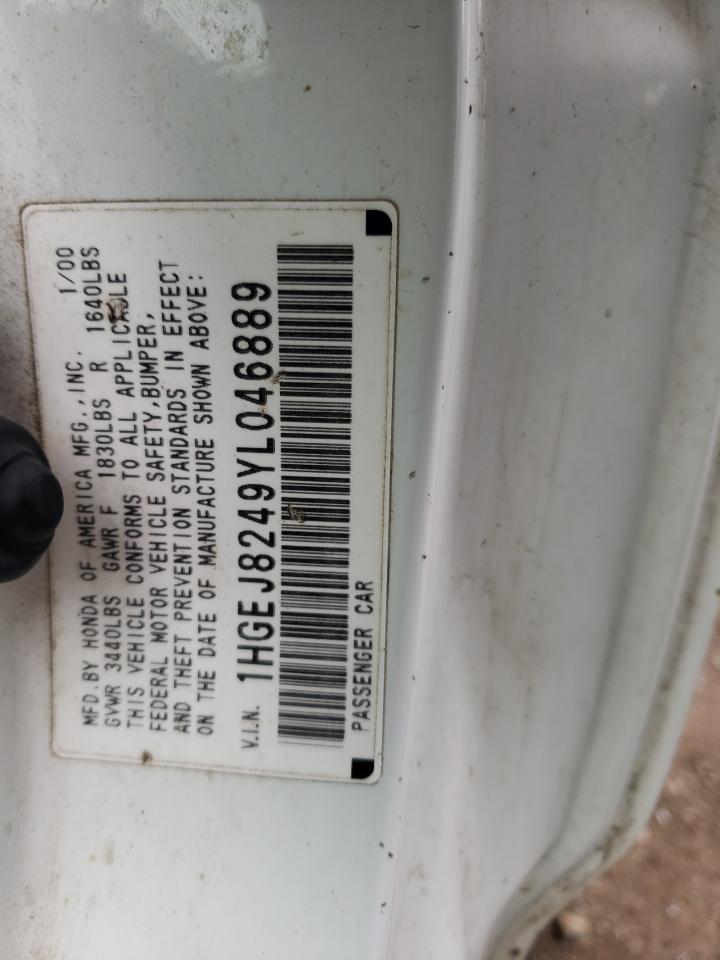 2000 HONDA CIVIC for Sale