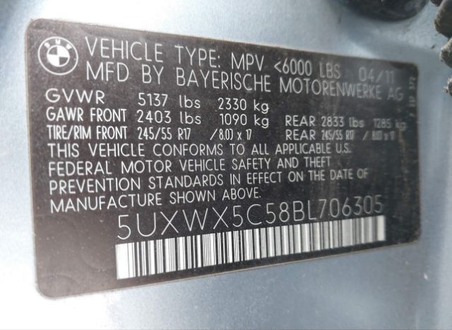 2011 BMW X3 for Sale