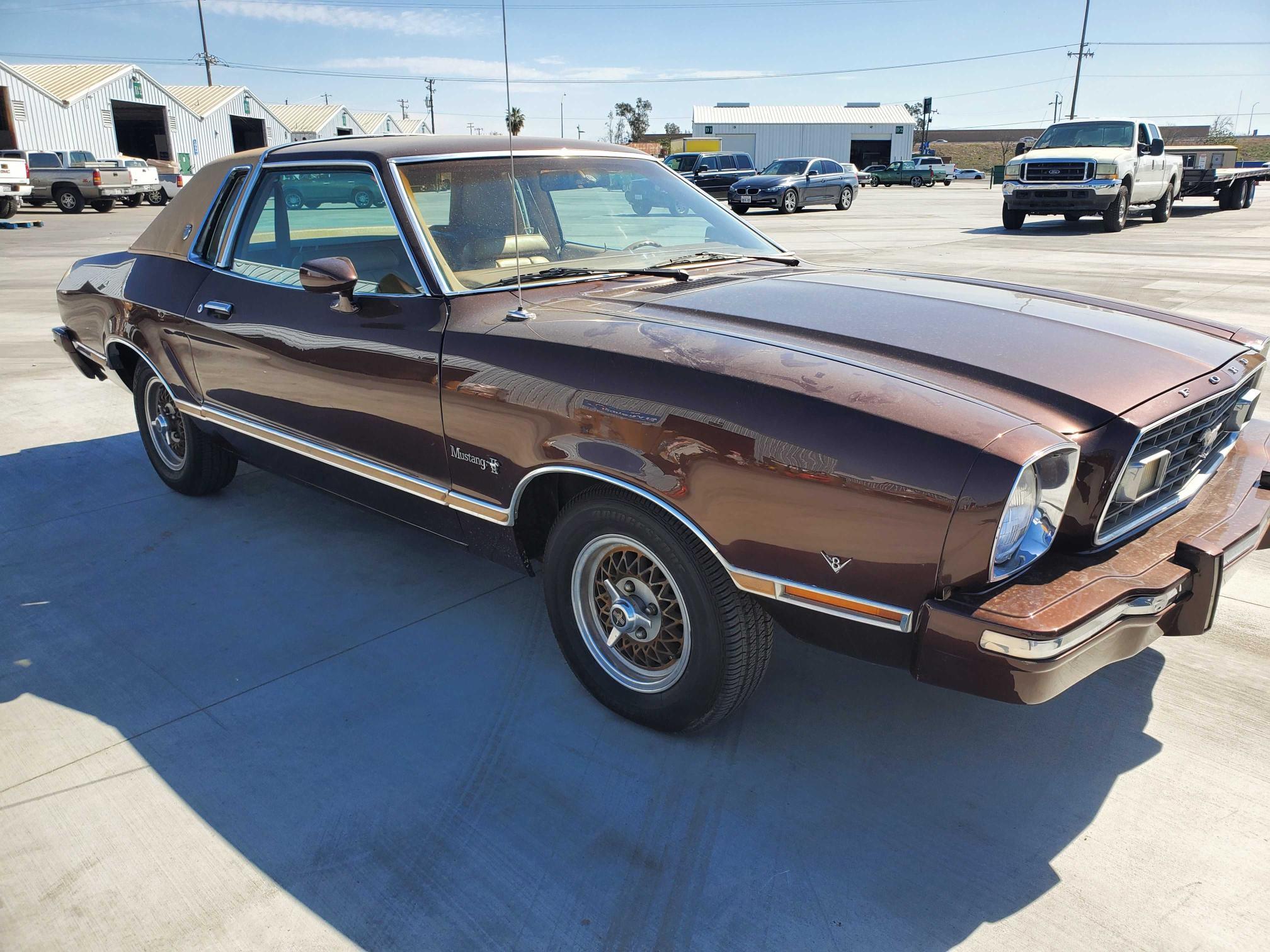 Auction Ended Used Car Ford Mustang Ii 1975 Brown is Sold in