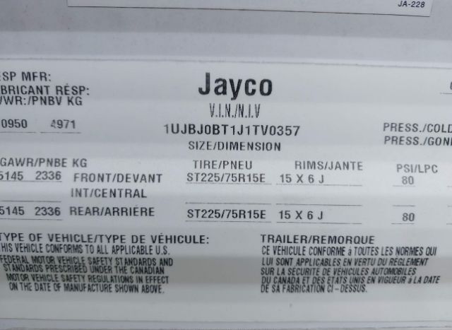 2018 JAYCO JAY FLIGHT 32TSBH for Sale