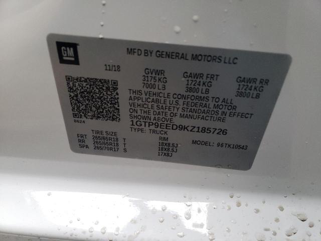 2019 GMC SIERRA for Sale