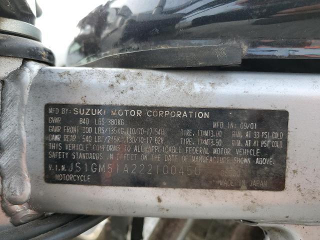 2002 SUZUKI GS500 for Sale