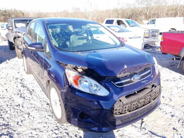 Salvage Car Ford C Max Hybrid 16 Blue For Sale In Cartersville Ga Online Auction 1fadp5au5gl