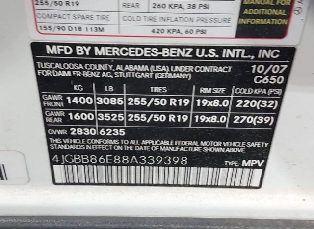 Mercedes-Benz Ml 350 for Sale