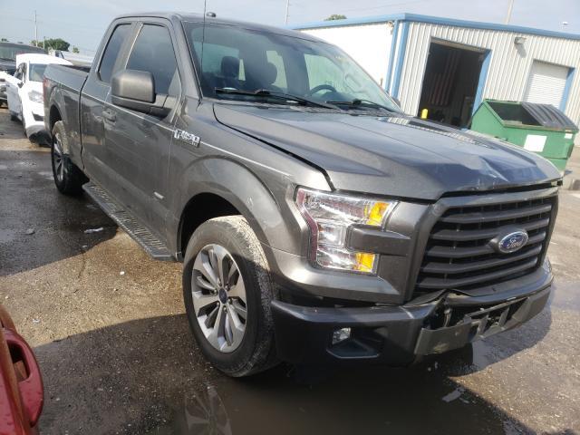 Salvage Ford F-150 2017 Gray for sale in RIVERVIEW FL online auction ...