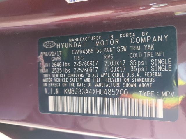 2017 HYUNDAI TUCSON LIMITED for Sale