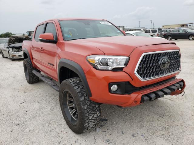 Auction Ended: Salvage Car Toyota Tacoma 2018 Orange Is Sold In SAN ...