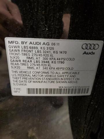 2012 AUDI Q7 PRESTIGE for Sale