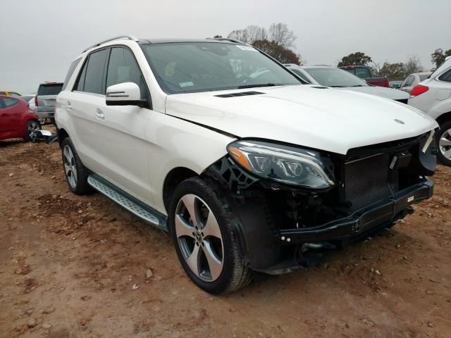 Salvage Car Mercedes Benz Gle Class 2018 White For Sale In