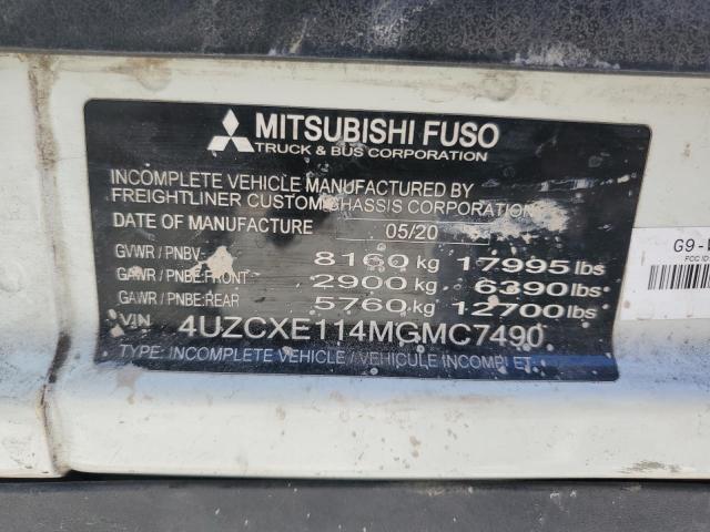 2021 MITSUBISHI FUSO TRUCK OF AMERICA INC FE FEC9TS for Sale