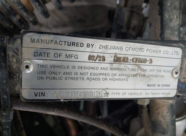 2021 CHUNFENG UFORCE for Sale