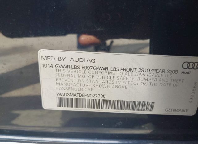 2015 AUDI A8 L for Sale
