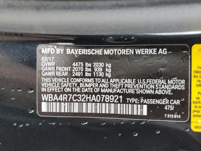 2017 BMW 430I for Sale