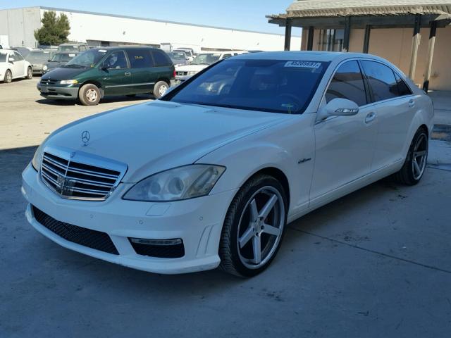 Salvage Car Mercedes Benz S Class 07 White For Sale In Hayward Ca Online Auction Wddng71x67a