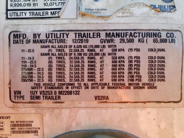 2021 UTILITY                     TRAILER for Sale