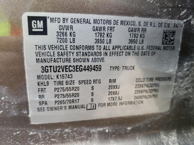 2014 GMC SIERRA K1500 SLT for Sale