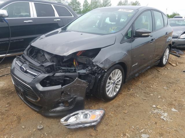 Salvage Car Ford C Max Hybrid 18 Gray For Sale In Bridgeton Mo Online Auction 1fadp5au3jl