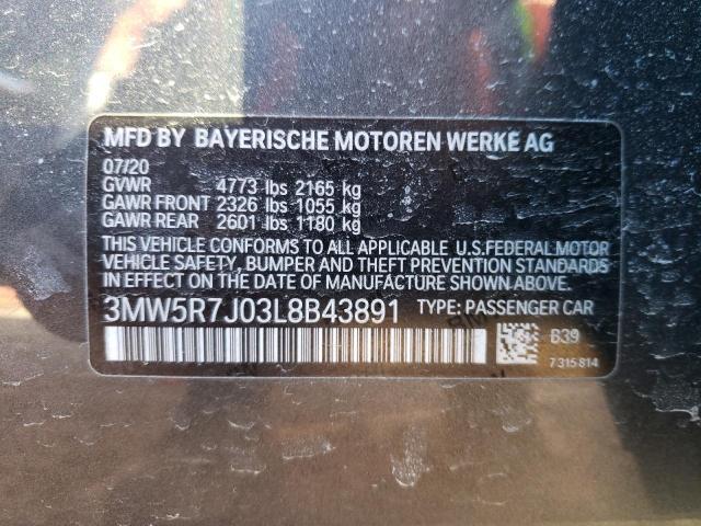 2020 BMW 330XI for Sale