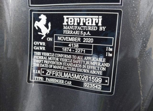 Ferrari F8 Spider for Sale