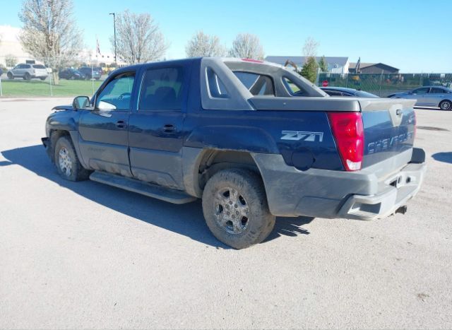 2002 CHEVROLET AVALANCHE 1500 for Sale