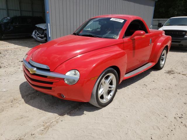 Salvage Car Chevrolet Ssr 2003 Red for sale in MIDWAY FL online auction ...