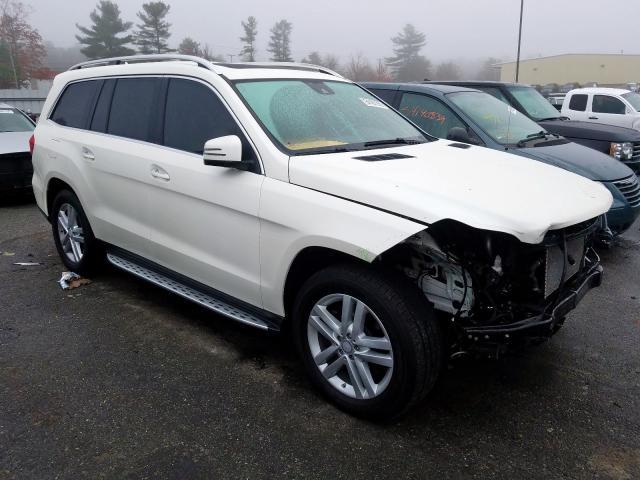 Salvage Car Mercedes Benz Gl Class 2013 White For Sale In