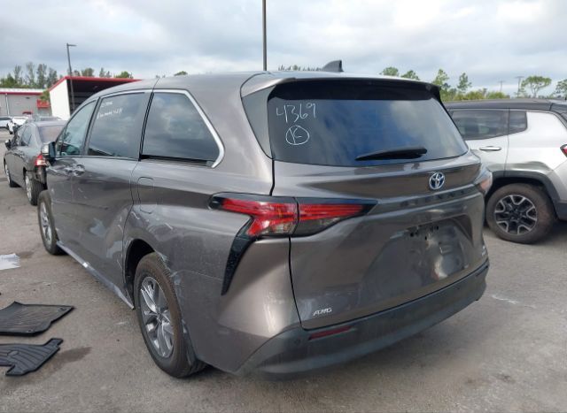 2021 TOYOTA SIENNA for Sale