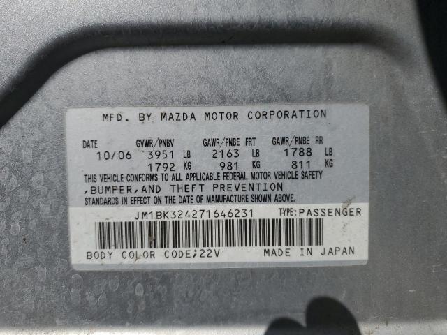 2007 MAZDA 3 S for Sale